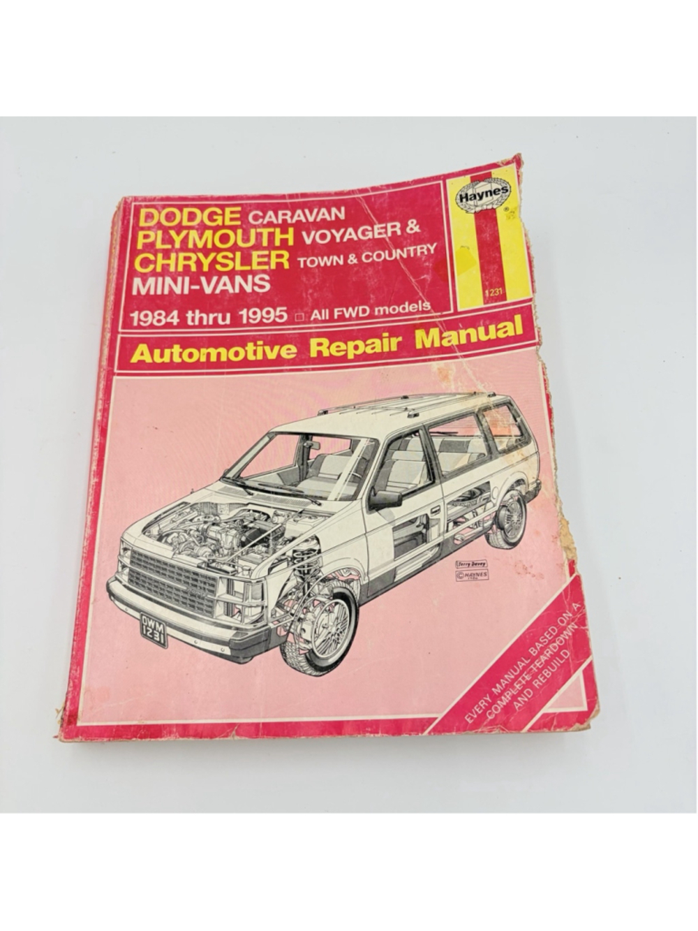 Haynes Repair Manual Dodge Caravan Plymouth Voyager Chrysler 1984-1995 30010